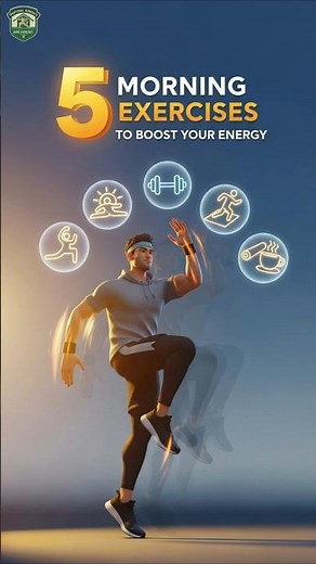 5 Morning Exercises to Boost Your Energy #shorts #exercise