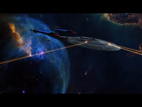 Star Trek Starfleet vs. Borg cinematic Battle at Wolf 359