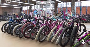Free Bikes 4 Kidz gives away donated bikes to several community organizations Saturday