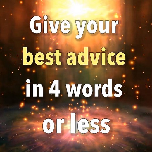 15K views · 400 reactions | What four words do you live by? | Sharing is Caring | Facebook