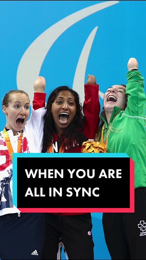 Serious Powerpuff Girls vibes from this 🤩💪🏼 #Paralympics #EllenKeane #Swimming #Irish #PowerpuffGirls #FYP