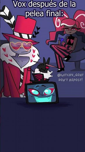 Vox after the final fight: #hazbinhotel