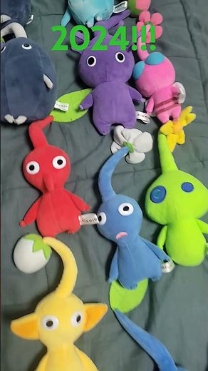 My Pikmin plush collection