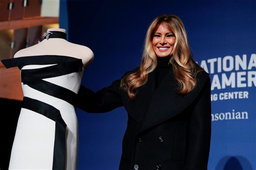 WATCH: First lady Melania Trump donates 2025 inaugural ball gown to the Smithsonian