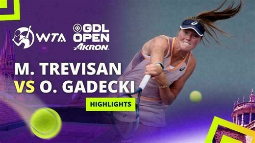 Quarterfinal: Martina Trevisan vs Olivia Gadecki - Highlights | WTA Guadalajara Open Akron 2024
