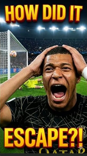 🔥 Mbappé 100% IMPOSSIBLE Miss! (Open Goal Fail) 😱