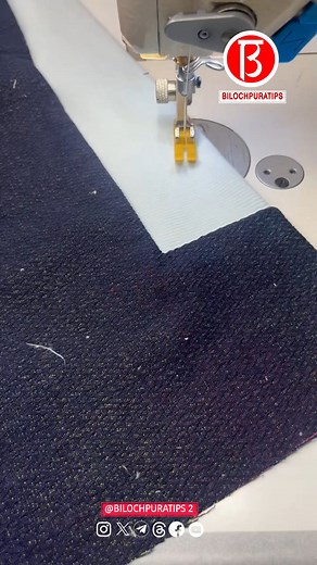 How to make threaded corners Episode 2772 Follow My Page Facebook : Bilochpuratips 2 . . . . . . #bilochpuratips2 #bilochpuratips #sewing #reels #needlework #fblifestyle . | bilochpuratips 2