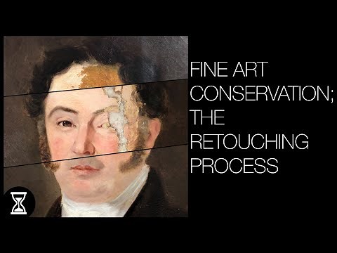 Fine Art Conservation - The Retouching Process; long version