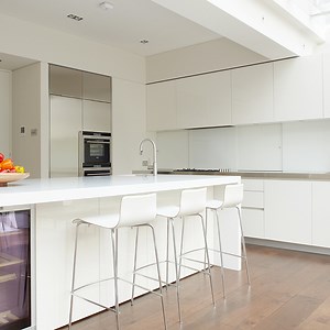[Hot Item] White Lacquer Kitchen Cabinet Designs Modern