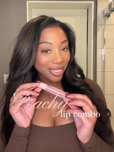 Peach Tea Glossy Lips Tutorial