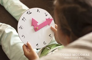 ▷ Cómo hacer un reloj de cartón | Cosas Molonas | DIY blog
