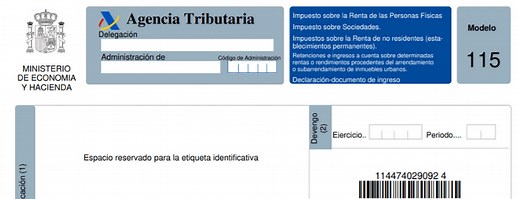 Modelo 115: qué es, para qué sirve y cuándo presentarlo