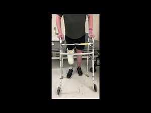 Tourner et s'asseoir avec une prothèse