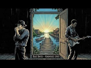 Roy Orbison - Blue Bayou (Roadhouse Blues Cover) | Electric Shuffle & Harmonica