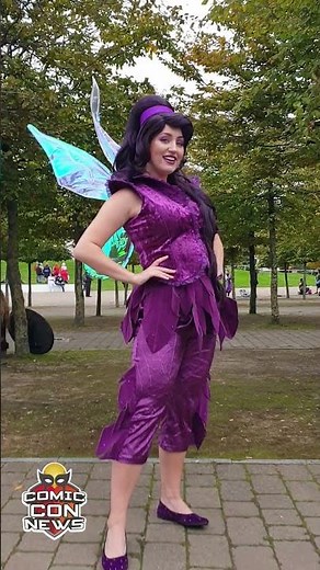 Vidia Tinkerbell Cosplay Comic Con #Shorts