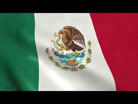 Mexico Animated Flag - Free HD Stock Footage or purchase 4k