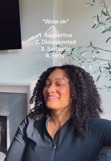 Wow OK Trend: 4 Reactions — Supportive, Disappointed, Sarcastic, Flirty
