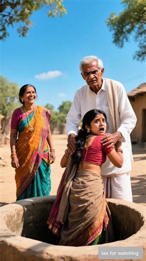 grandpa throws to women and snake into pit lion saved 🦁🐍#ai #shorts