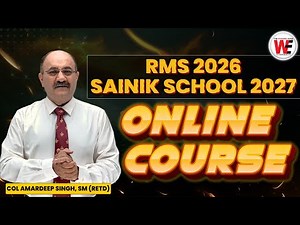 Sainik School 2027 & RMS 2026 Online Course for Class 6 & 9 | The Winning Edge Coaching Batch 2026