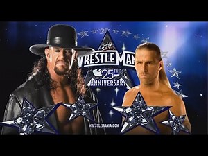 Undertaker VS Shawn Michaels Wrestlemania 25 highlights