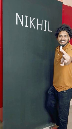 3.4K views · 170 reactions | NIKHIL Name Logo ❤️ #nikhil #name #logo #art | Ashish M Pandey | Facebook