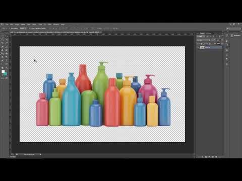 Convert Transparent PNG to JPG in Photoshop