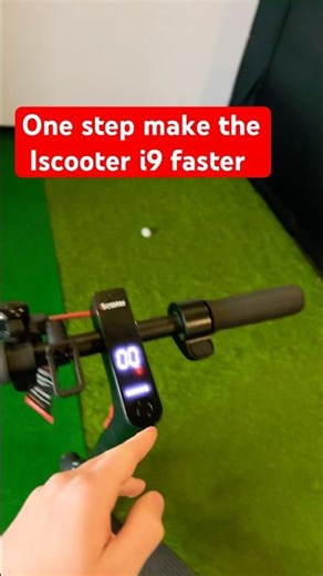 One simple step to make the iscooter i9 faster