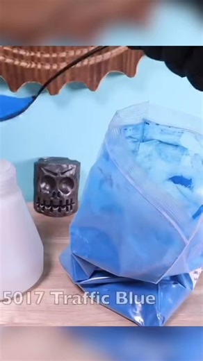 Dr Restoration | Powder coating traffic blue #powdercoating #explore | Instagram