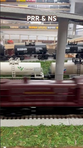 O Scale PRR Hammerhead Running With Norfolk Southern AC6000 & ET44AC