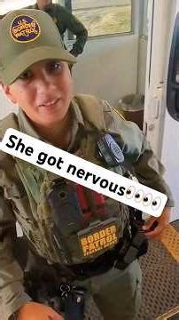 Border patrol goes through my hotshot truck😐 #hotshot #trucker #borderpatrol