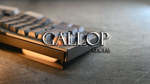 「外设简评」这性价比！699元起步的新手友好型ALICE套件 | GDK LAB-GALLOP机械键盘分享 | 蓝纹芝士轴 | 规则怪谈键帽