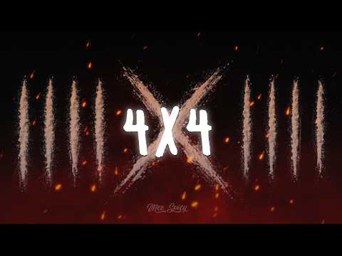 Omar Camacho, Angel Almaguer, Victor Mendivil y $HUPE - 4x4 (Letra/Lyrics)