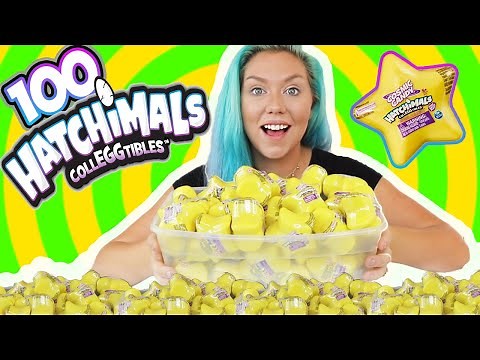 OPENING 100 HATCHIMALS! $100 Hatchimals CollEGGtibles!! LIMITED, RARE, SUPER RARE FINDS