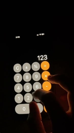 A calculator? A hidden photos and videos gallery for secrets #ios #app #iphone #secret #shorts
