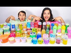 शफ़ा ने स्टोर से ख़रीद कर सबसे बड़ी स्लाइम मिक्स की।