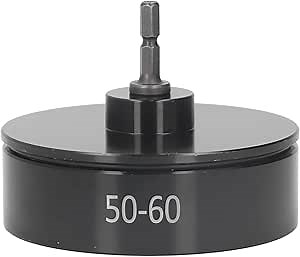 Electric Bottle Capping Machine Bit, 50-60mm / 1.97-2.36in Good Sealing Bottle Capper Automatic Bottle Capping Machine Accessory for Working (Silicone Pad Outer Diameter: 90mm / 3.54in)