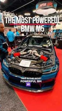 The Most Powerful BMW F90 M5 In The World | PRI Show 2025