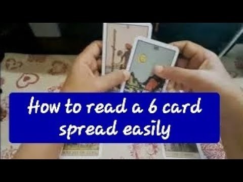 How to read 6 card spread easily