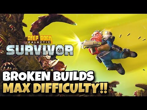 Best Builds to Destroy Max Difficulty in Deep Rock Galactic Survivor!