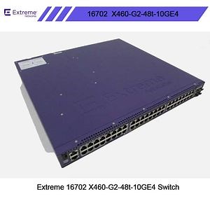 [Hot Item] Conmutador Ethernet Extreme Networks Summit 16702 X460-G2-48t-10ge4-Base con función Snmp