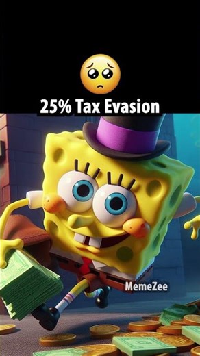spongebob tax evasion