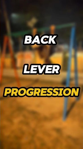 BACK LEVER PROGRESSIONS !! #calisthenics #motivation #fitness #backlever #skills