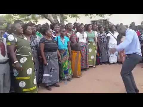 New Apostolic Church - choir in rural Zambia