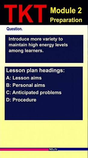 TKT Module 2 Full Practice Test with Answer