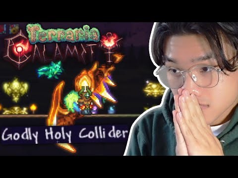 TERRARIA CALAMITY pushes me to the edge but I enjoy it