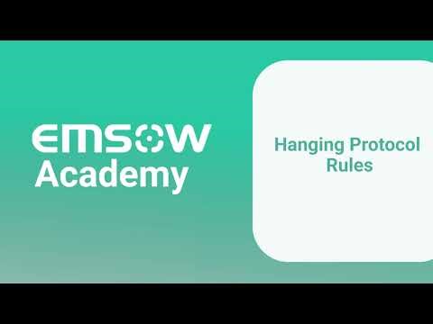 How to Add Hanging Protocol Rules