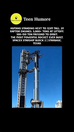 This is a fully stacked SpaceX Starship Block 2