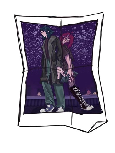 Inspo: ‪@0marugrrr‬ | yuri #artshorts
