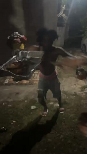 Outdoor Dinner Party with Delicious Food Display