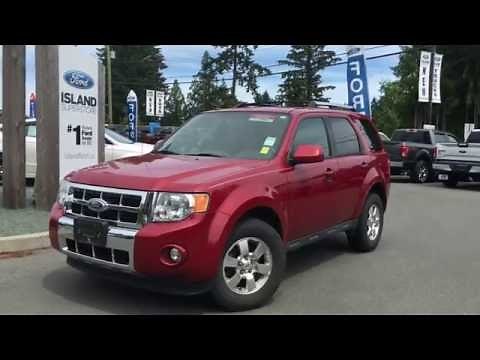 2011 Ford Escape 4WD 4dr V6 Auto Limited +moonroof +sync Review| Island Ford